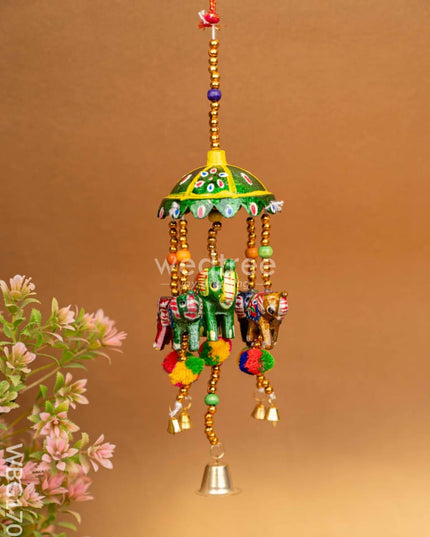 Elephant Thoran with Bells - 17 inch - WBG1709 Thorans RG