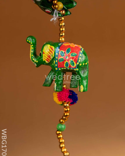 Elephant Thoran with Bells - 17 inch - WBG1709 Thorans RG