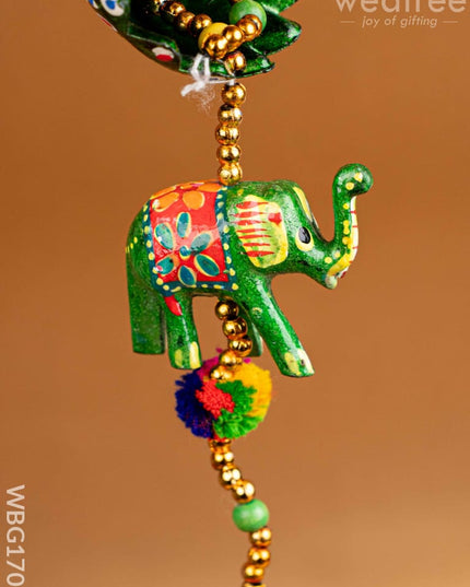 Elephant Thoran with Bells - 17 inch - WBG1709 Thorans RG
