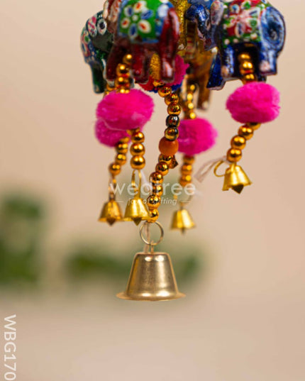 Elephant Thoran with Bells - 36 inch - WBG1708 Thorans RG