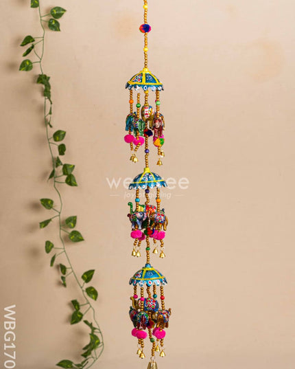 Elephant Thoran with Bells - 36 inch - WBG1708 Thorans RG
