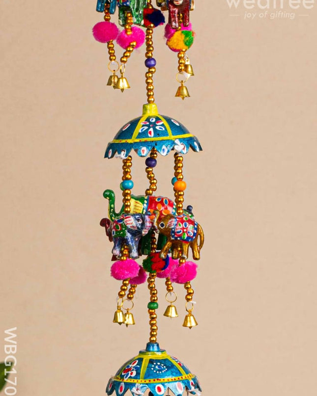 Elephant Thoran with Bells - 36 inch - WBG1708 Thorans RG