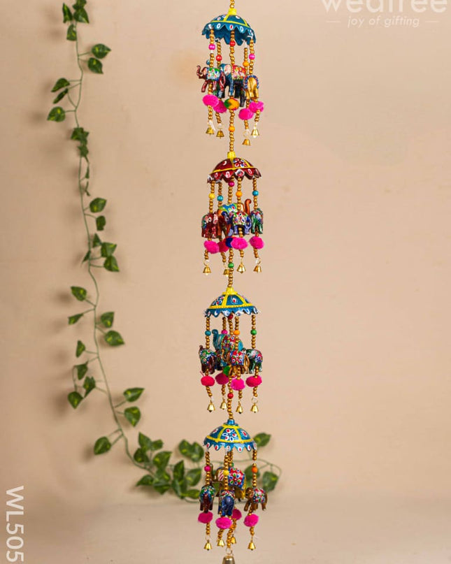 Elephant Thoran with Bells - 43 inch - WL5057 Thorans RG