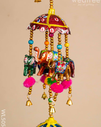 Elephant Thoran with Bells - 43 inch - WL5057 Thorans RG