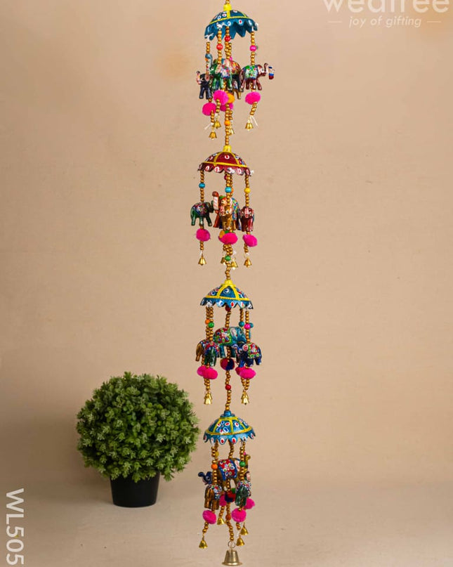 Elephant Thoran with Bells - 43 inch - WL5057 Thorans RG