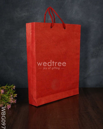 Embossed Paper Bag For Shopping - Wbg0977 Bags