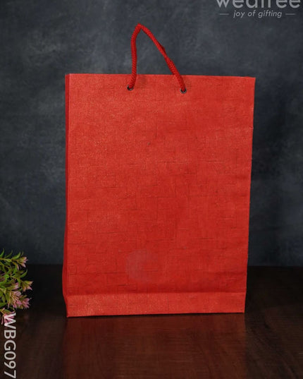 Embossed Paper Bag For Shopping - Wbg0977 Bags