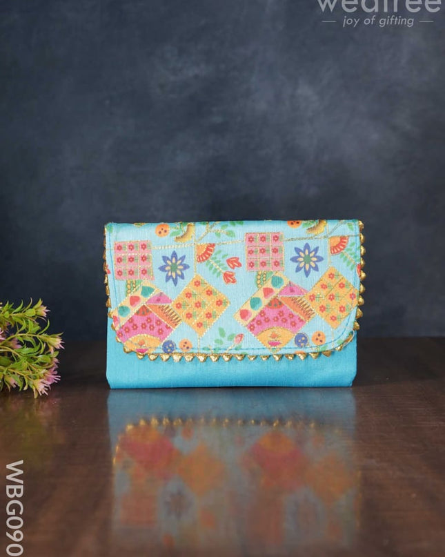 Embroidered Sling Bag In Assorted Colours - Wbg0903 Clutches & Purses