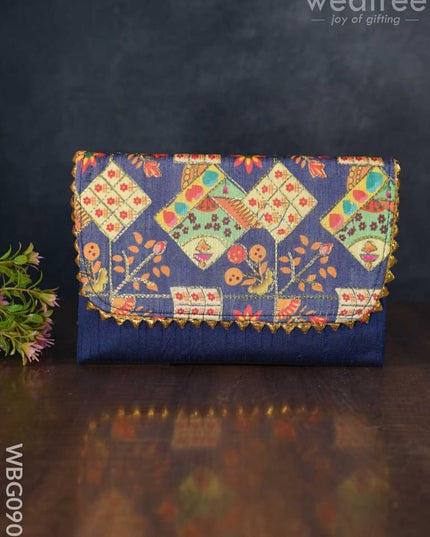 Embroidered Sling Bag In Assorted Colours - Wbg0903 Clutches & Purses