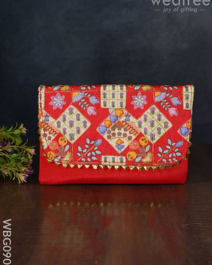 Embroidered Sling Bag In Assorted Colours - Wbg0903 Clutches & Purses