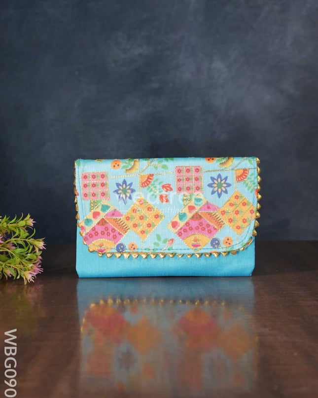 Embroidered Sling Bag In Assorted Colours - Wbg0903 Clutches & Purses