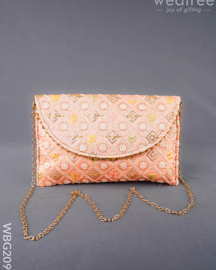 Embroidered Sling Bag - WBG2099 - Clutches & Purses