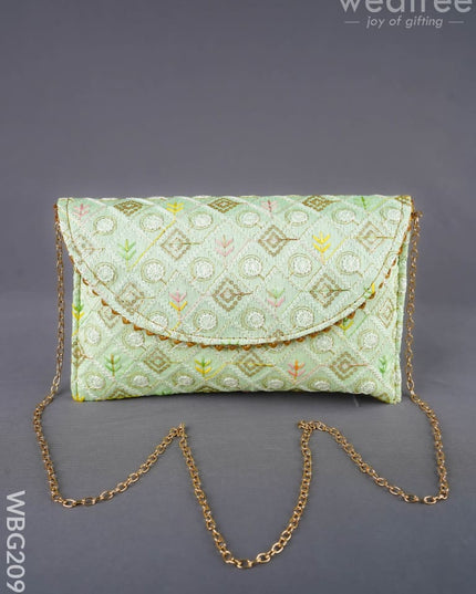 Embroidered Sling Bag - WBG2099 - Clutches & Purses