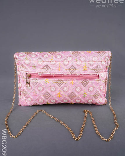 Embroidered Sling Bag - WBG2099 - Clutches & Purses