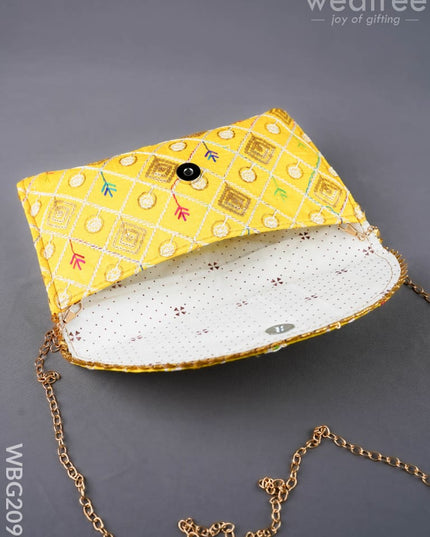 Embroidered Sling Bag - WBG2099 - Clutches & Purses