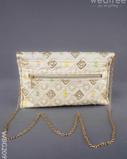 Embroidered Sling Bag - WBG2099 - Clutches & Purses