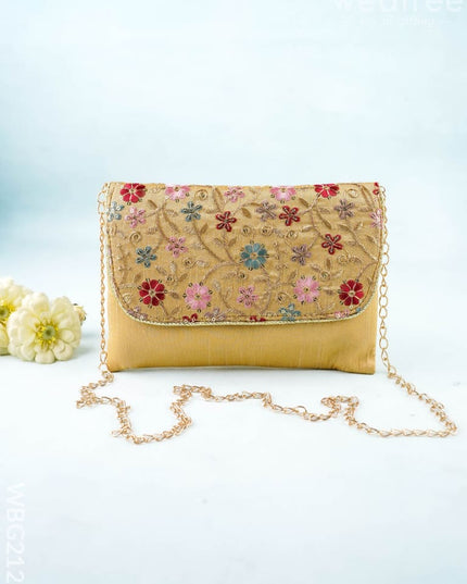 Embroidered Sling Bag - WBG2126 - Clutches & Purses