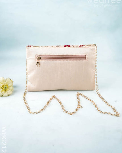 Embroidered Sling Bag - WBG2126 - Clutches & Purses