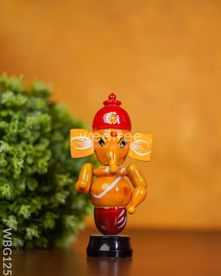 Etikoppaka Handpainted Ganesha - Big Wbg1255 Kids Return Gifts