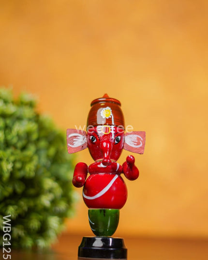 Etikoppaka Handpainted Ganesha - Big Wbg1255 Kids Return Gifts