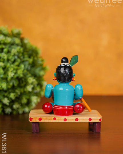 Etikoppaka Handpainted Krishna - Wl3811 Kids Utility