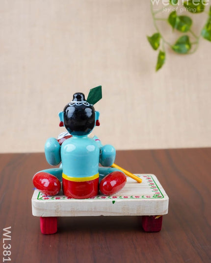 Etikoppaka Toy - Krishna - WL3811 - Wooden Decor