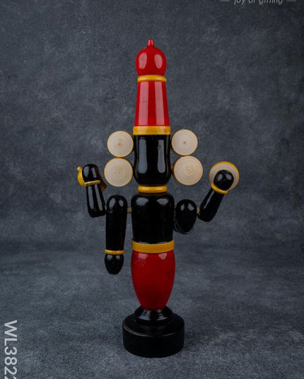 Etikoppaka Toy - Tirupathi Balaji - 13 inch - WL3822-1 - Wooden Decor