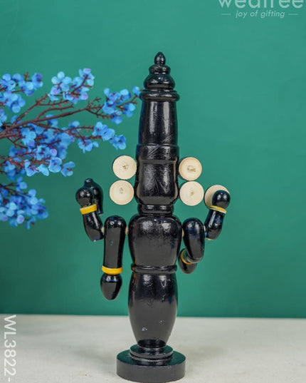 Etikoppaka Toy - Tirupathi Balaji 12 Inch Wl3822-4 Wooden Decor