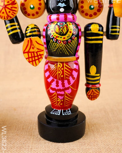 Etikoppaka Toy - Tirupathi Balaji - 14 inch - WL3822-4 - Wooden Decor