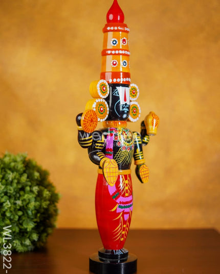 Etikoppaka Handpainted Tirupathi Balaji - 19 Inch Wl3822-3 Kids Utility