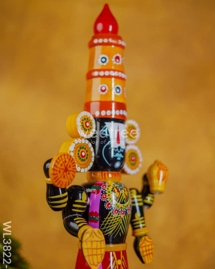 Etikoppaka Handpainted Tirupathi Balaji - 19 Inch Wl3822-3 Kids Utility