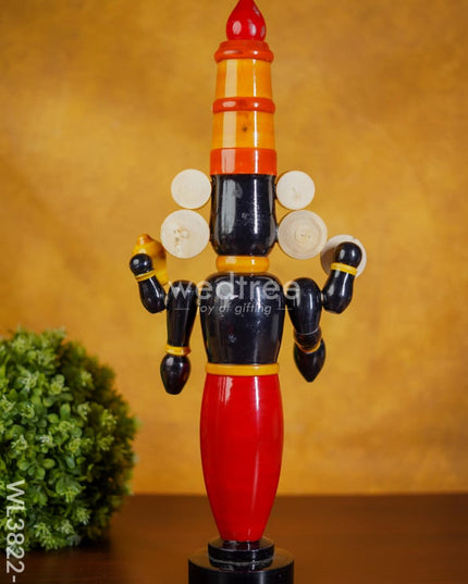 Etikoppaka Handpainted Tirupathi Balaji - 19 Inch Wl3822-3 Kids Utility