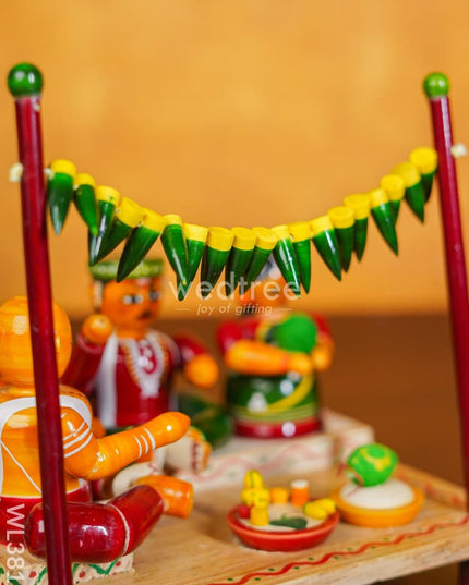 Etikoppaka Handpainted Muhurtham Set - Wl3812 Kids Utility