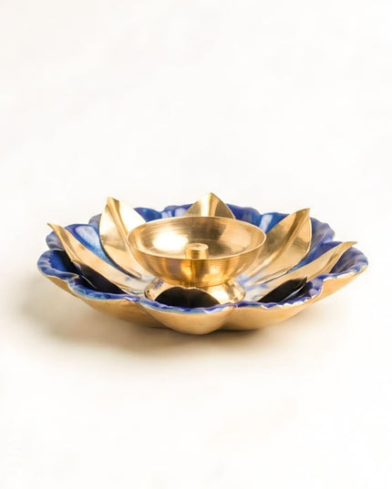 Fancy Diya - WL0025 - Brass Diya