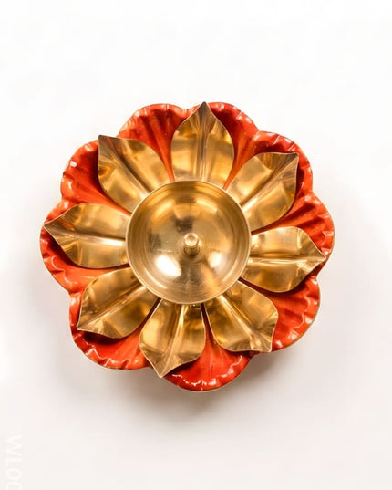 Fancy Diya - WL0025 - Brass Diya