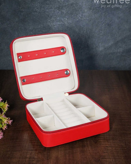 Faux Leather Jewel Box - (6.5X6.5) Wl3061 Organizers
