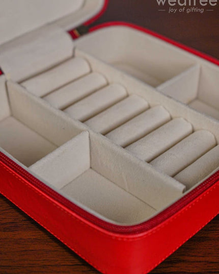 Faux Leather Jewel Box - (6.5X6.5) Wl3061 Organizers