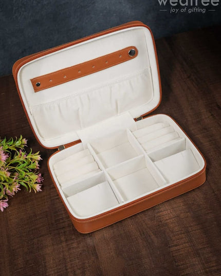 Faux Leather Jewel Box - (9X6.5) Wl3062 Organizers