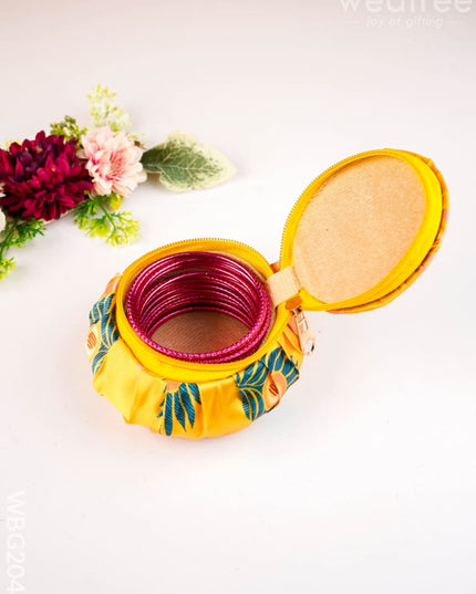 Feather Design Bangle Box - WBG2043 - Jewellery Holders RG