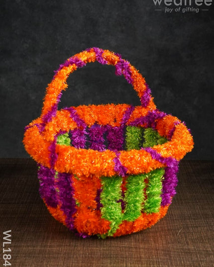 Krishna Jayanthi Decorative Basket - Wl1843 Pooja Utilities