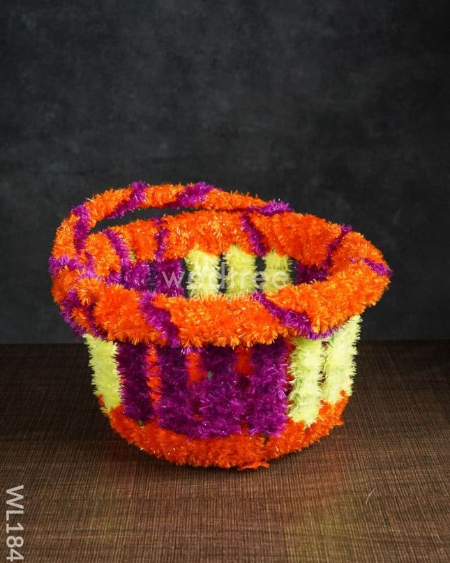 Krishna Jayanthi Decorative Basket - Wl1843 Pooja Utilities