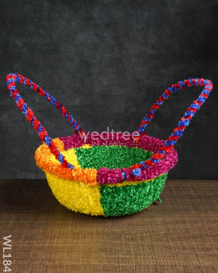 Krishna Jayanthi Decorative Basket - Wl1843 Pooja Utilities