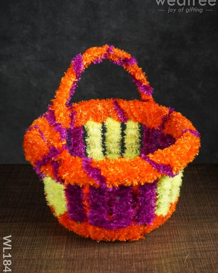 Krishna Jayanthi Decorative Basket - Wl1843 Pooja Utilities