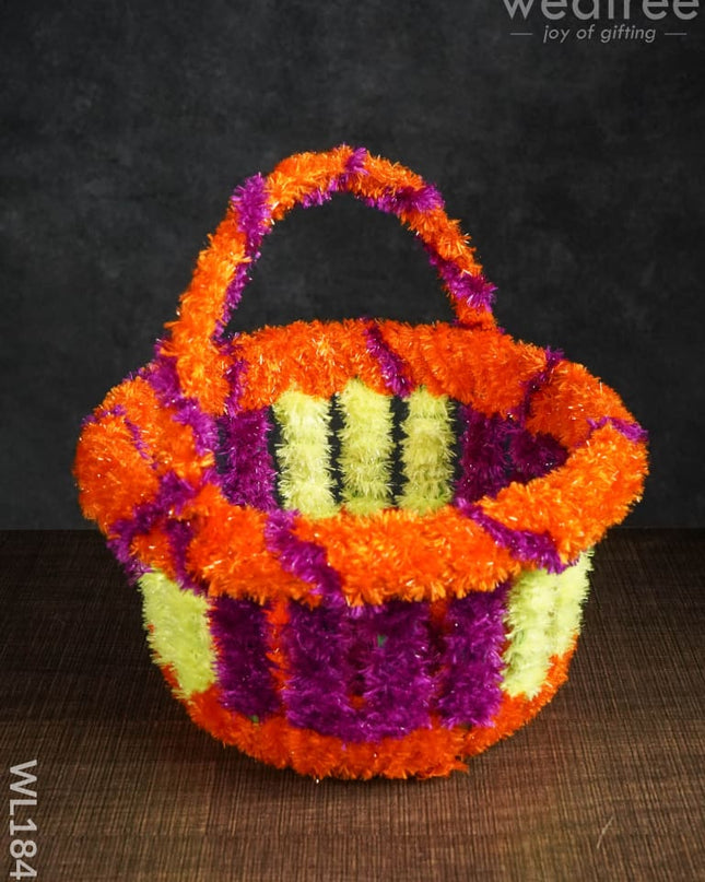 Krishna Jayanthi Decorative Basket - Wl1843 Pooja Utilities