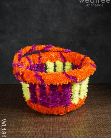 Krishna Jayanthi Decorative Basket - Wl1843 Pooja Utilities