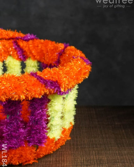 Krishna Jayanthi Decorative Basket - Wl1843 Pooja Utilities