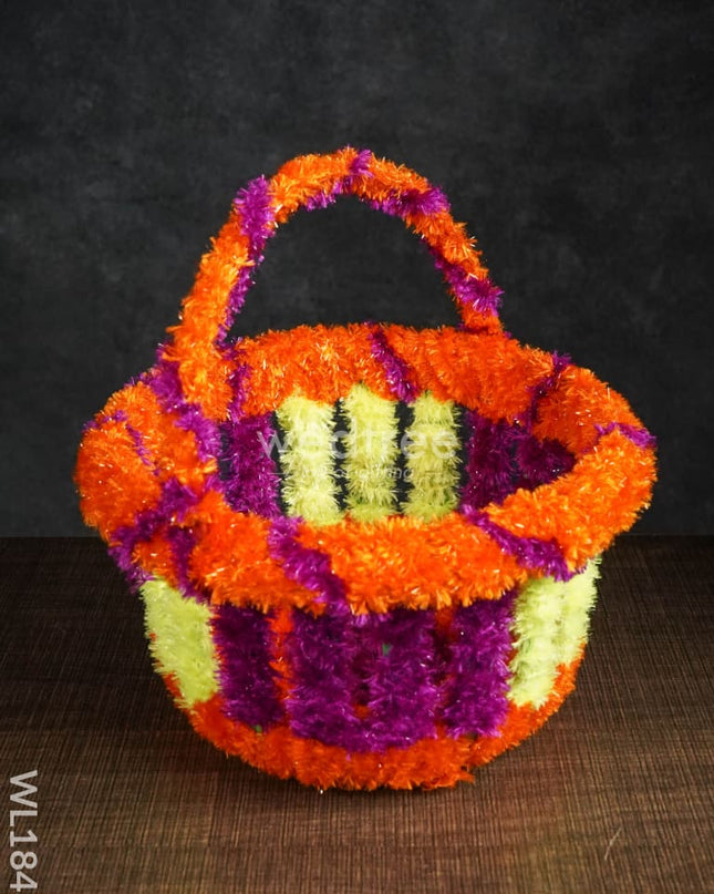Krishna Jayanthi Decorative Basket - Wl1843 Pooja Utilities