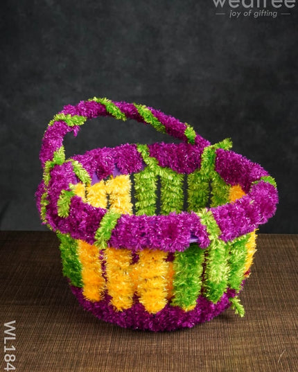 Krishna Jayanthi Decorative Basket - Wl1843 Pooja Utilities