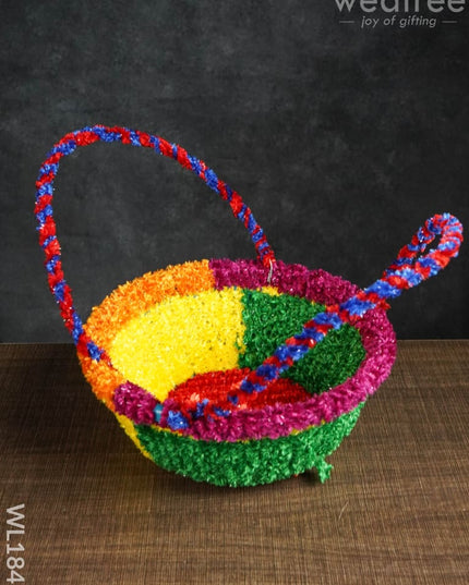Krishna Jayanthi Decorative Basket - Wl1843 Pooja Utilities