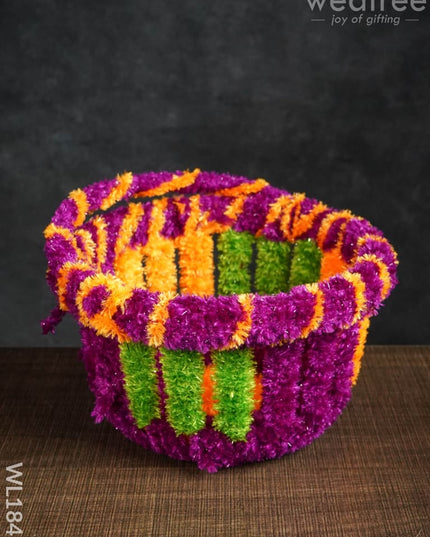 Krishna Jayanthi Decorative Basket - Wl1843 Pooja Utilities
